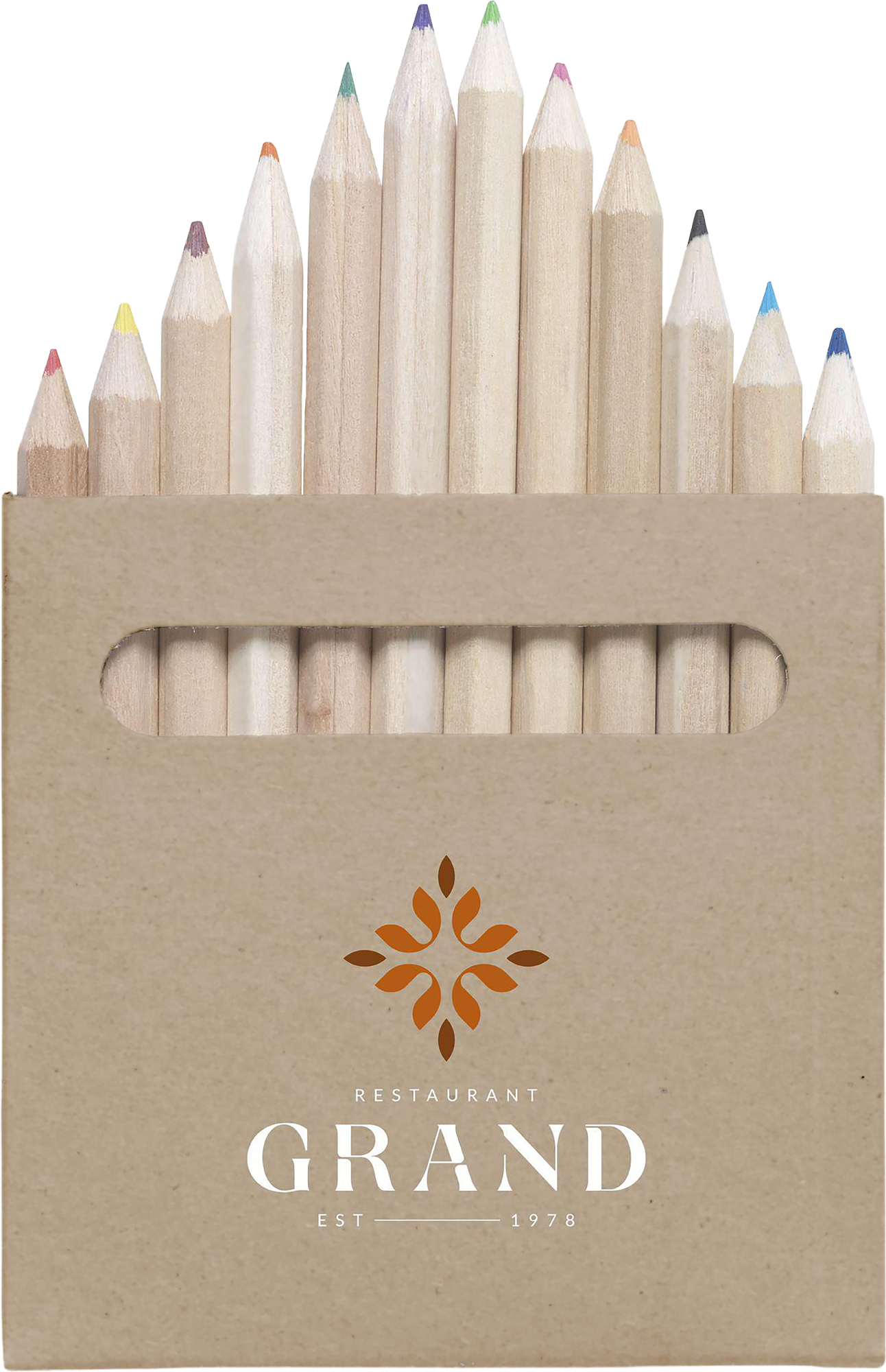 Picture of Coloured pencil set (12pc)