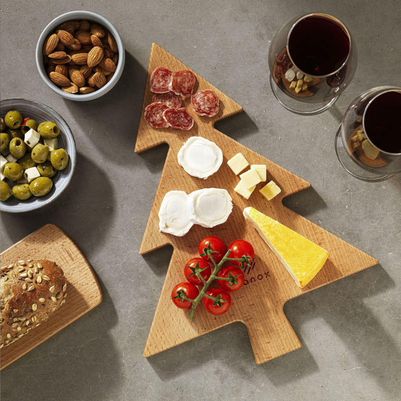 Bowls and Dishes - Pure wood - Christmas tree serving board 261202_945 (Wood)