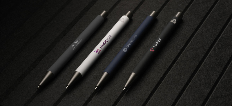 Recycled aluminium ballpen 262679_002 (White)