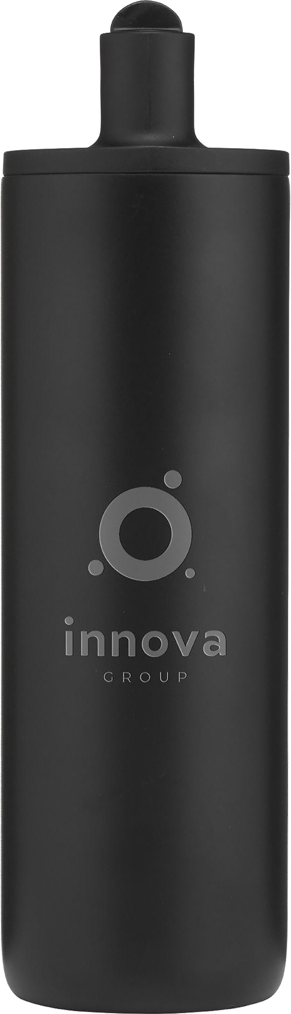 Picture of Recycled stainless steel bottle with straw (800ml)