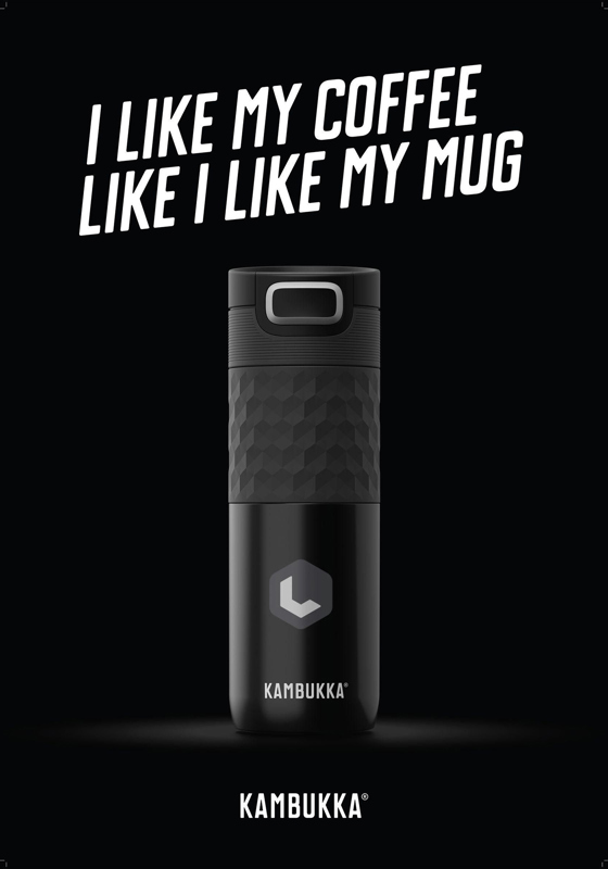 Kambukka® Etna double walled cup (500ml) 260690_001 (Black)
