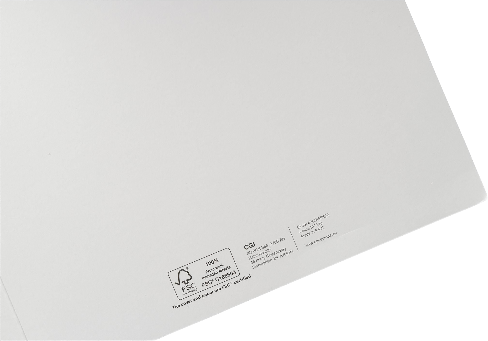Picture of A4 document folder