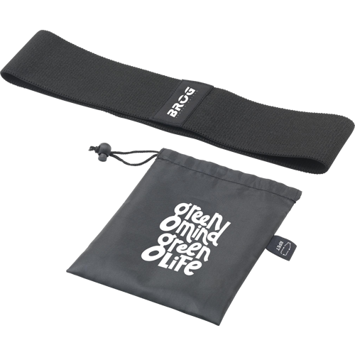 RPET resistance band in a pouch