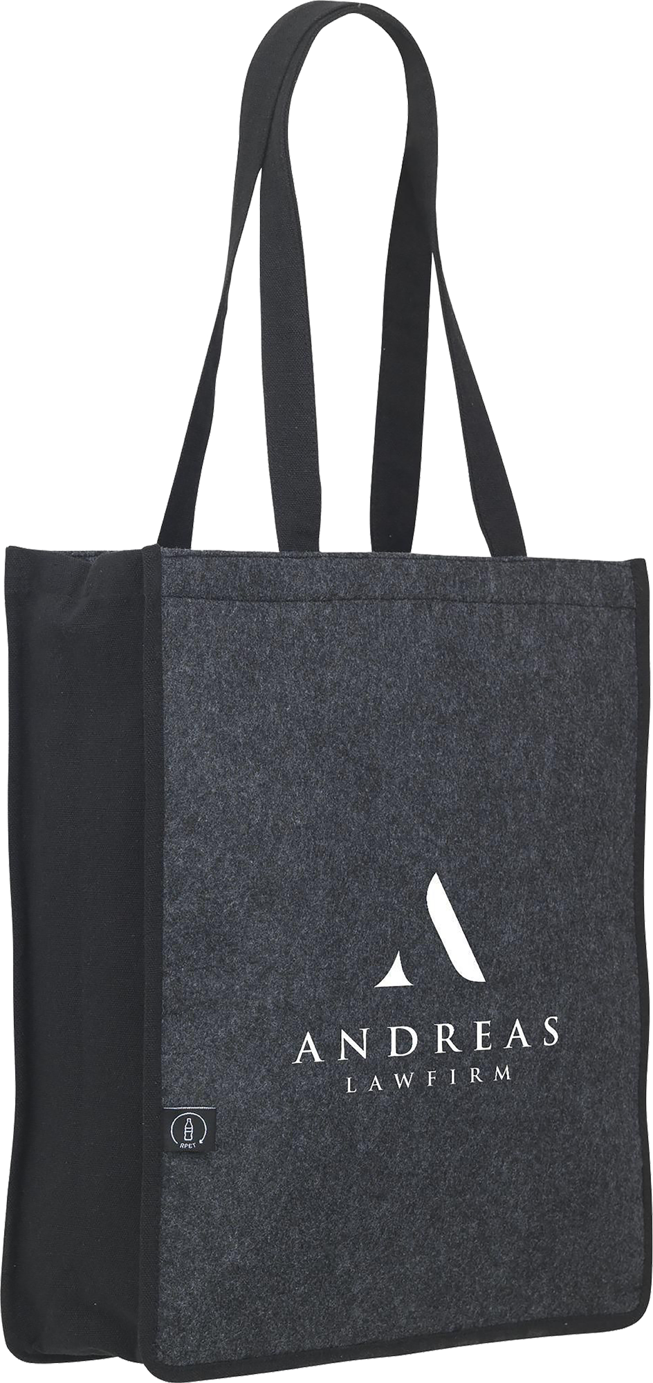 Picture of RPET felt shopper (320gsm/9.4oz)