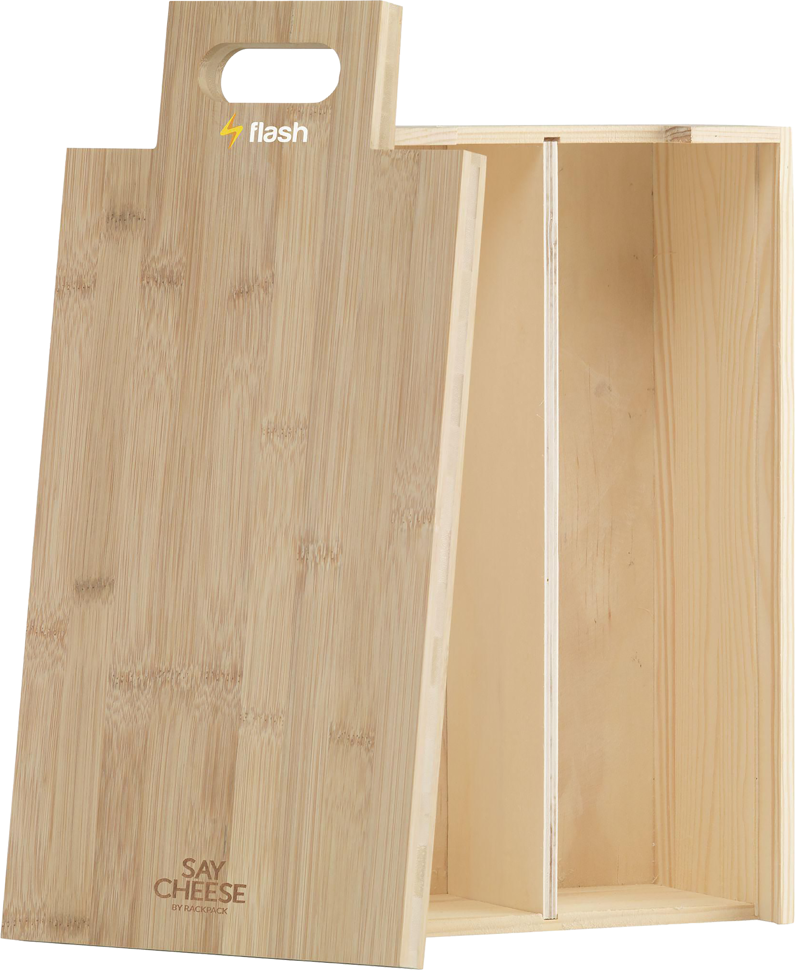 Picture of Rackpack cheese board & gift box