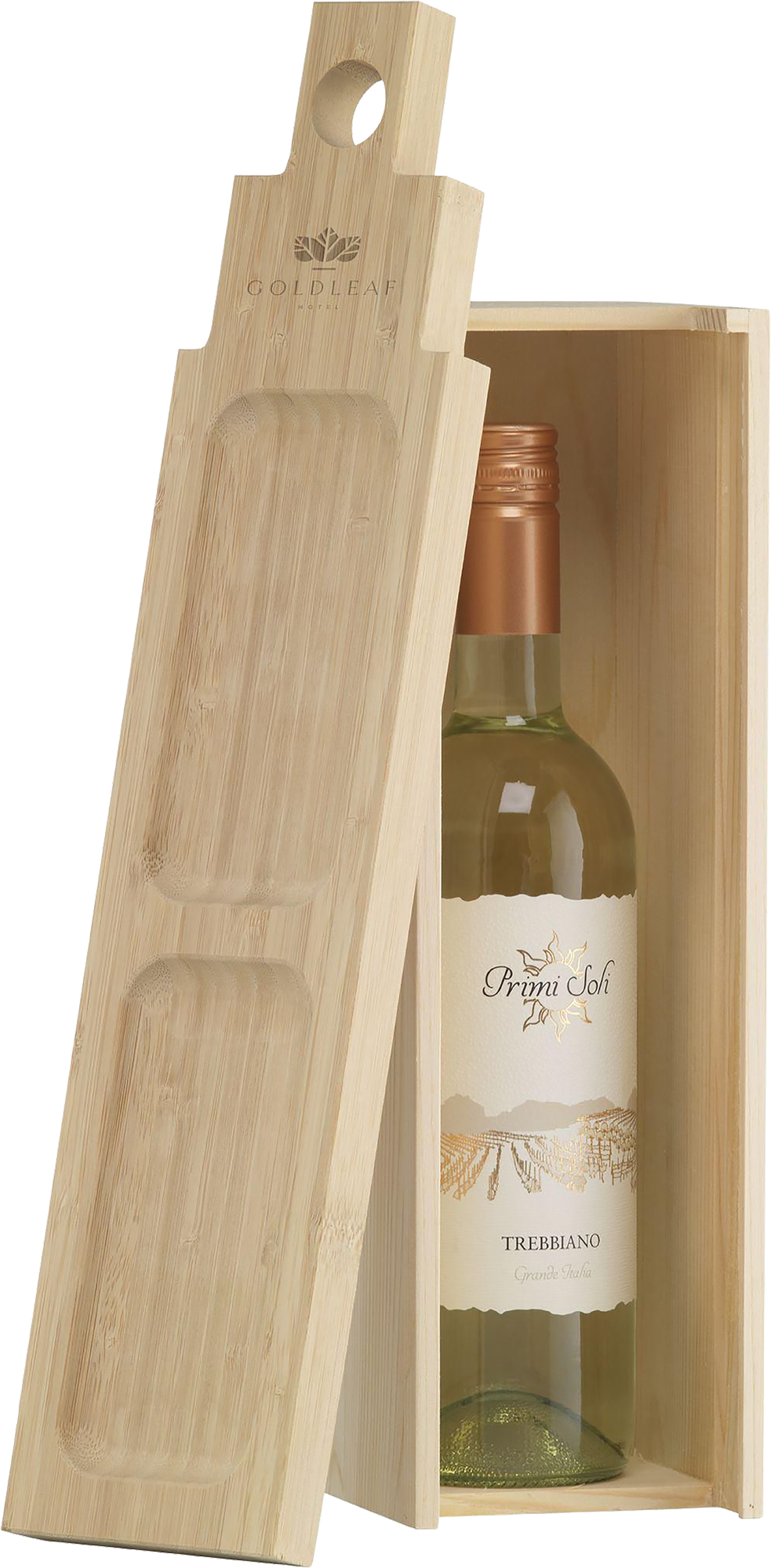 Picture of Rackpack wine gift box & tapas plate