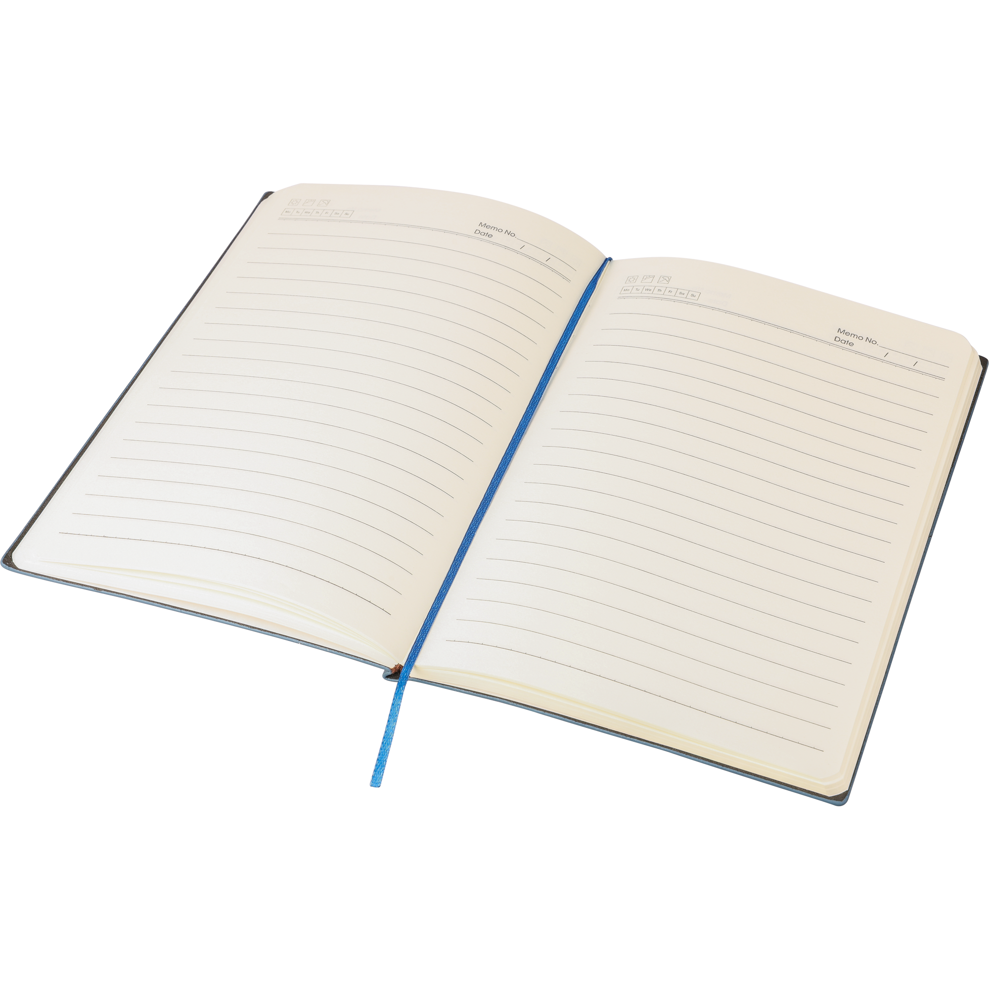 Notebook 020 1274007 - Recycled PU notebook (approx. A5) | Branded Promotional ...