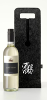 RPET wine bottle holder 261354_001 (Black)