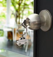 Car shape keyring 262911_032 (Silver)