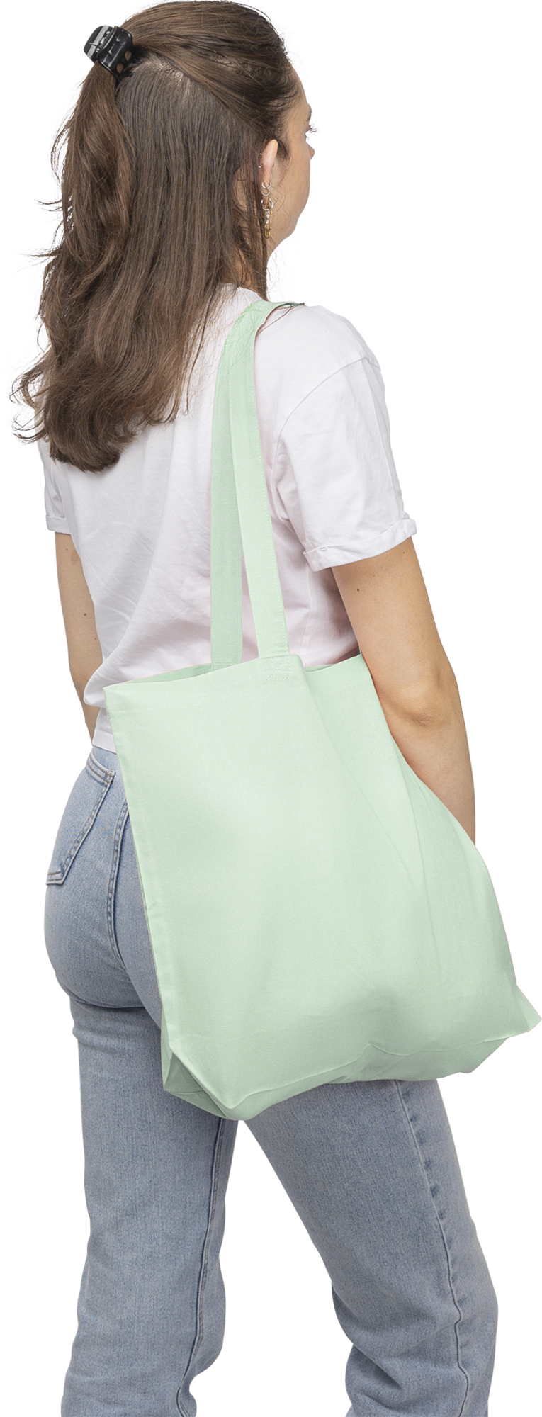 Picture of Oeko-Tex cotton shopping bag (140gsm/ 4.13oz)