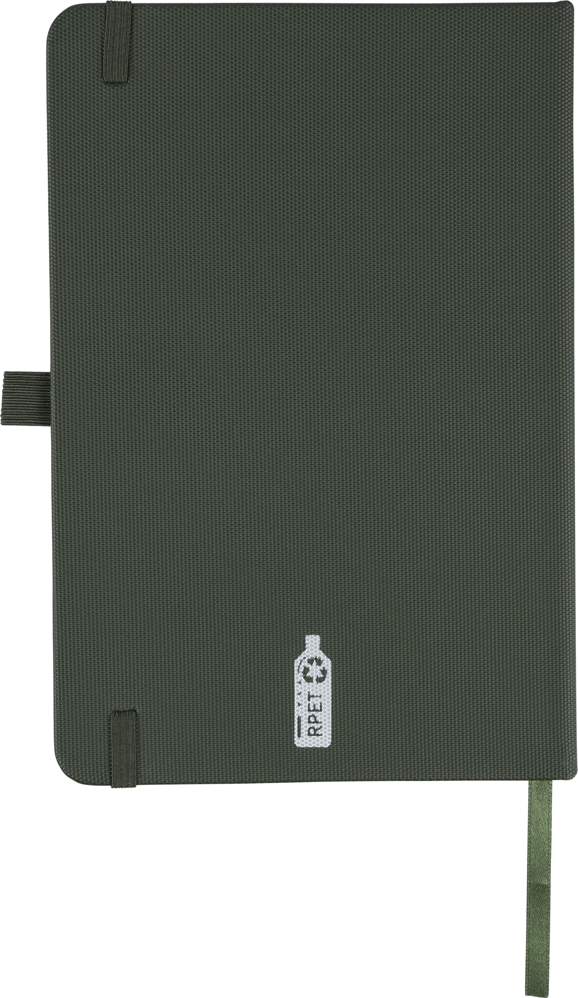 Picture of RPET polyester notebook (approx. A5)