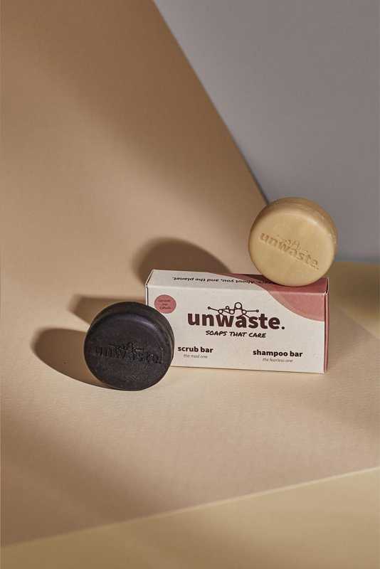 Unwaste scrub & shampoo set 269379_011 (Brown)