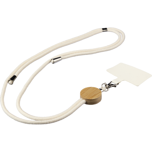 Cotton phone lanyard