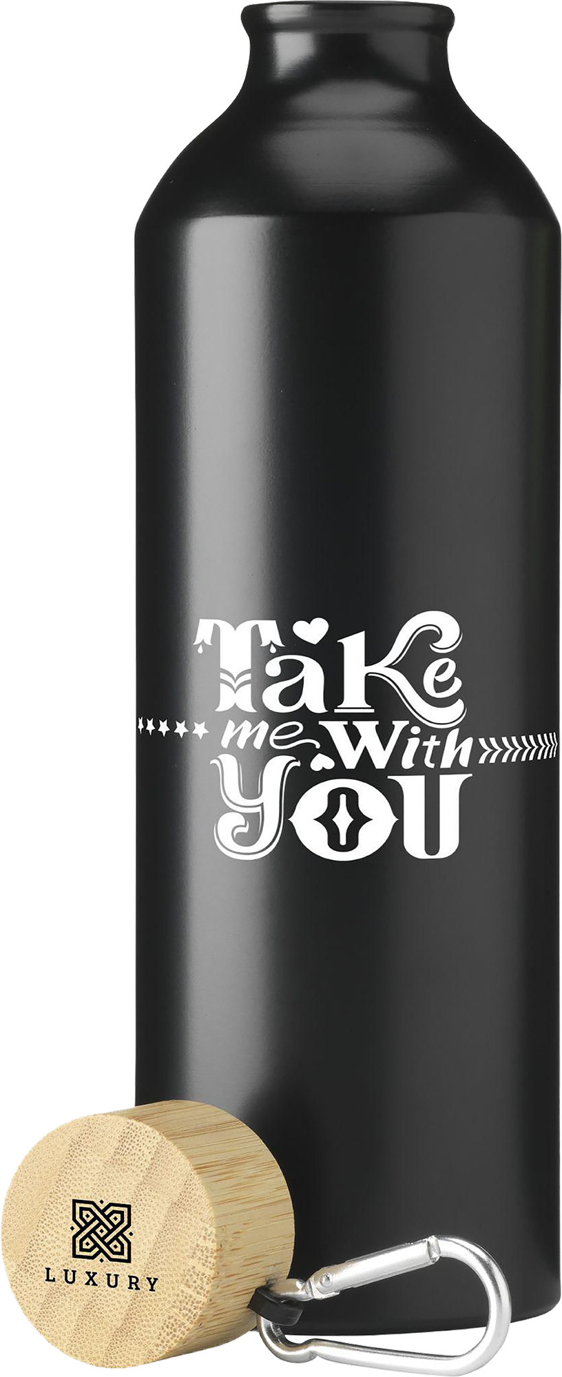 Picture of Recycled stainless steel single walled bottle (750ml)
