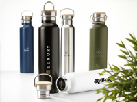 Double walled recycled stainless steel bottle (750ml) 262357_032 (Silver)