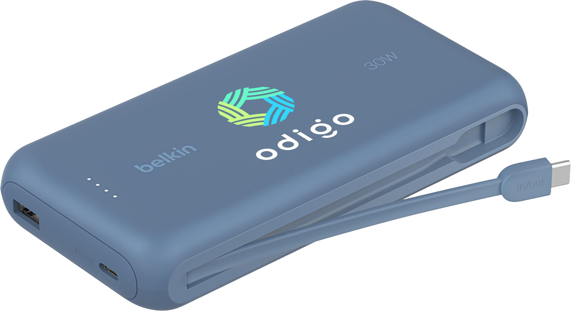 Picture of Belkin power bank with integrated cable (20,000mah)