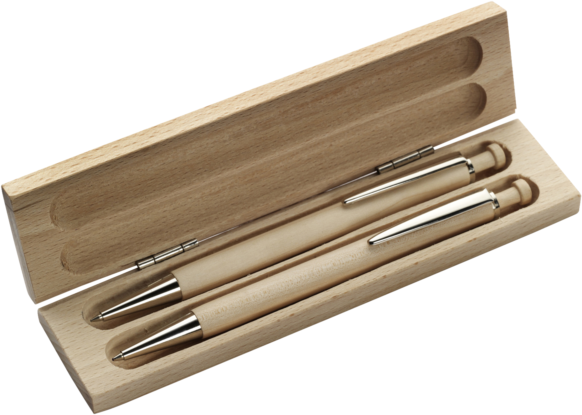 Picture of Wooden pen and pencil set