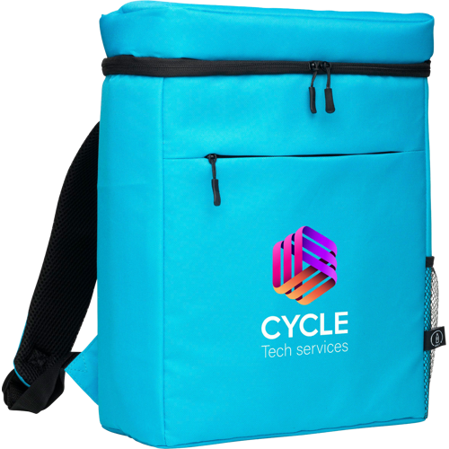 Recycled cooler backpack