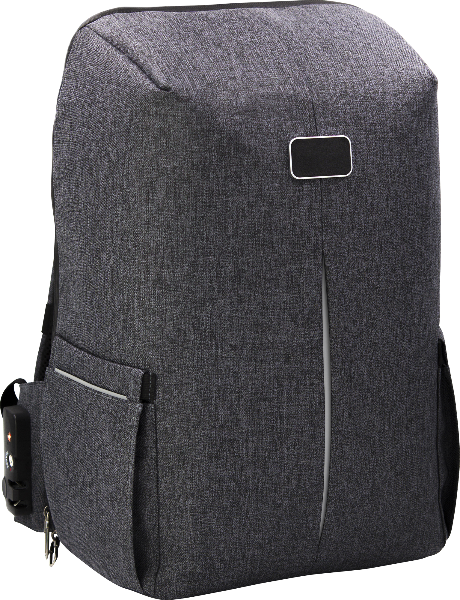 BrandCharger anti-theft RPET backpack