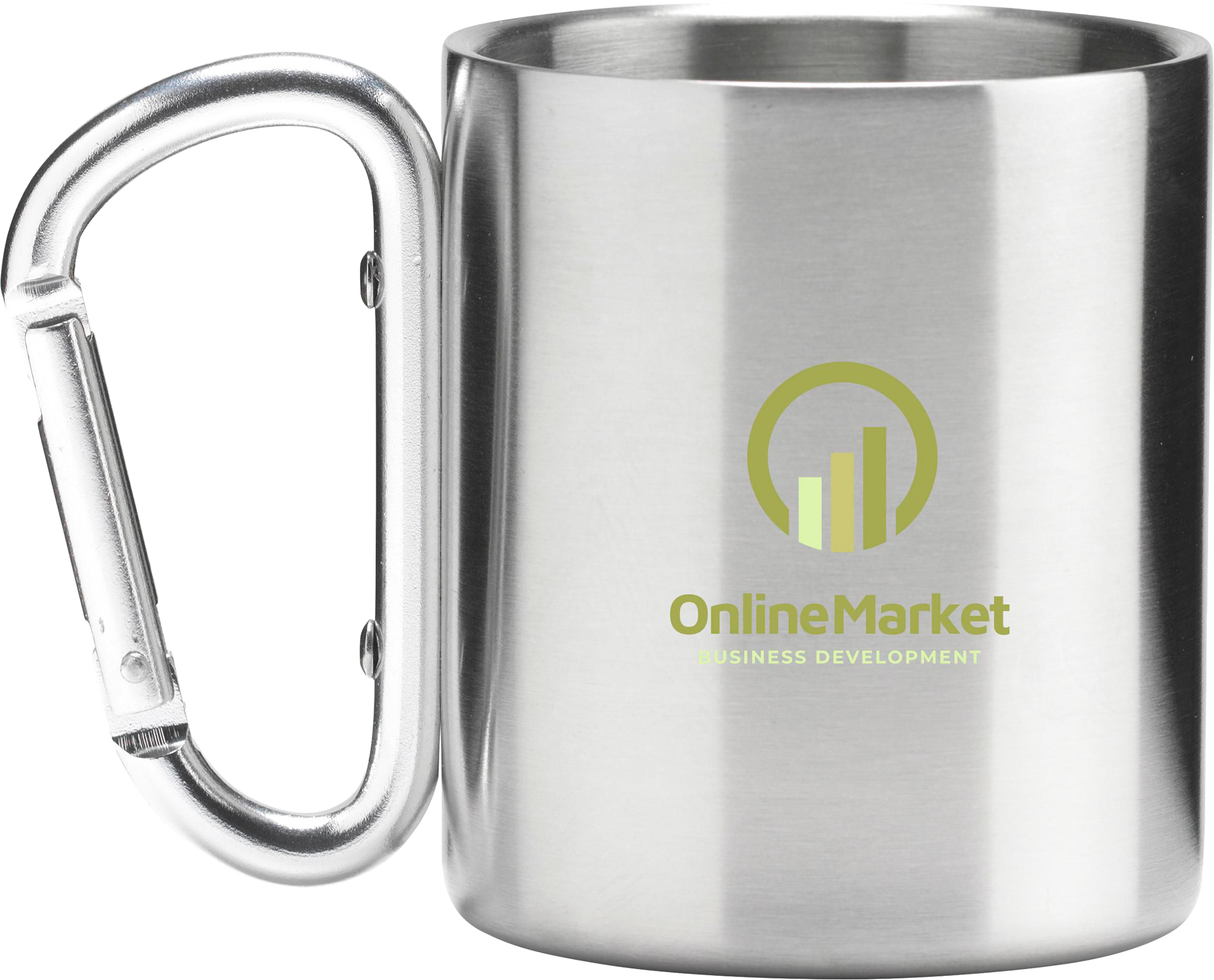 Picture of Carabiner double walled mug (220ml) 