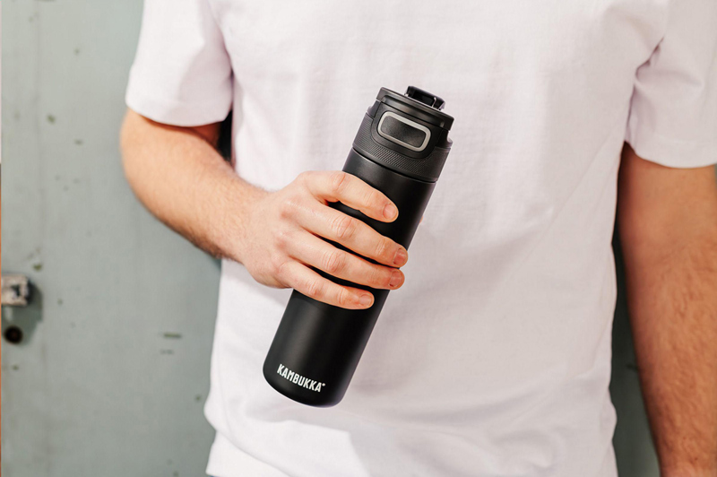Kambukka® Elton double walled bottle (600ml) 261006_001 (Black)