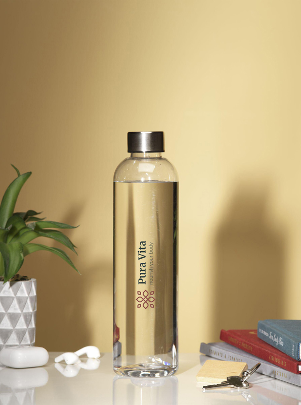 Transparent plastic bottle (1L) 262739_970 (Transparent)