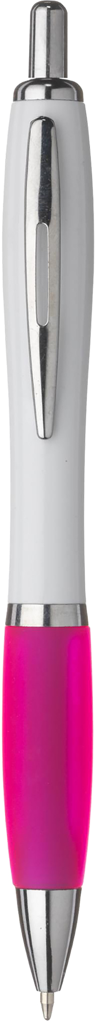 Picture of White pen with coloured grip