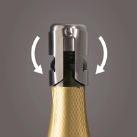 Vacu Vin champagne stopper 1564187_032 (Silver)