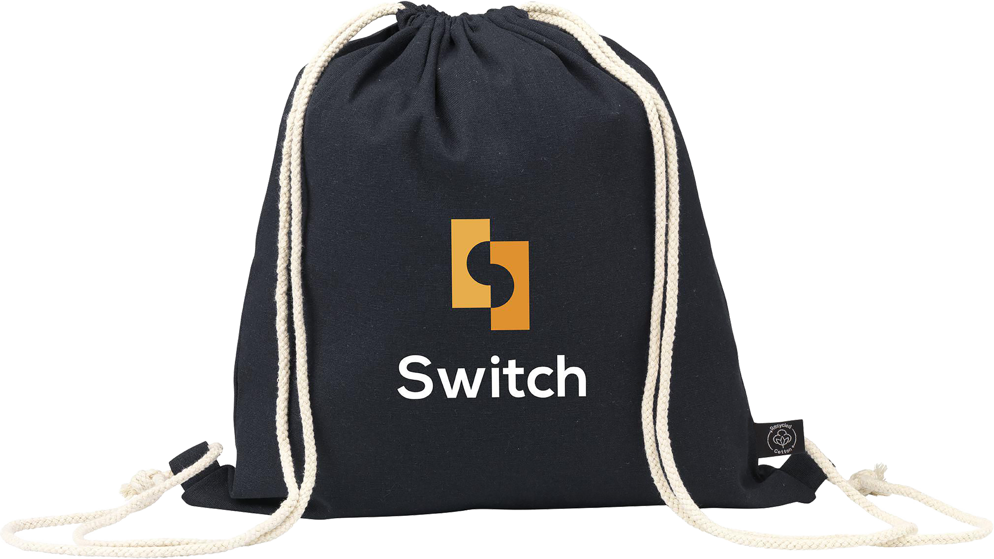 Picture of Recycled drawstring backpack (150gsm/4.42oz)