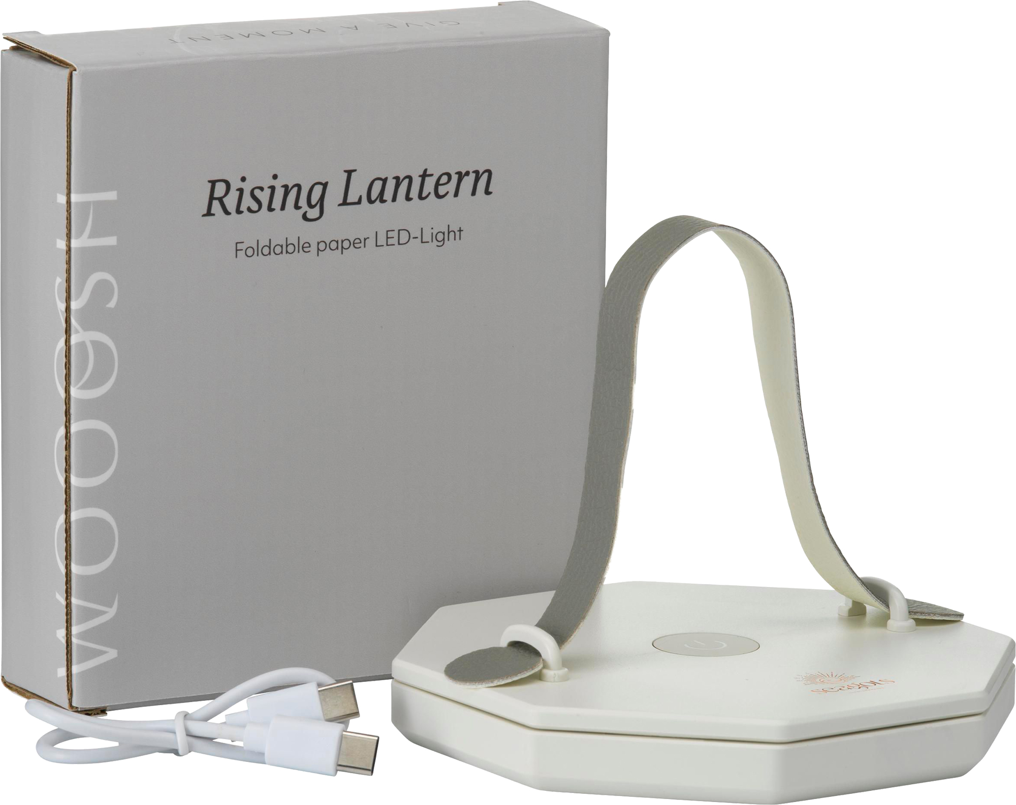 Picture of Wooosh rising lantern paper LED lamp