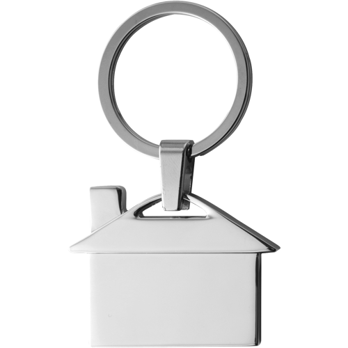 Metal house keyring