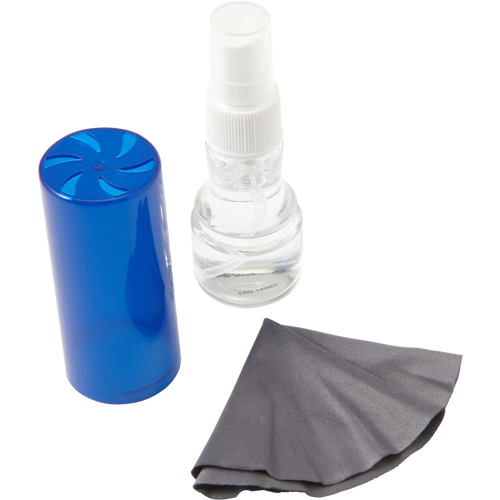 Lens cleaning spray