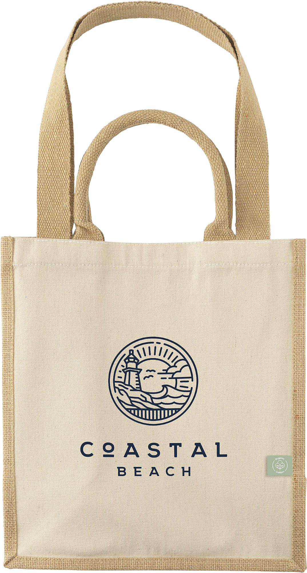 Picture of Organic jute and  cotton bag (320gsm/9.4oz)