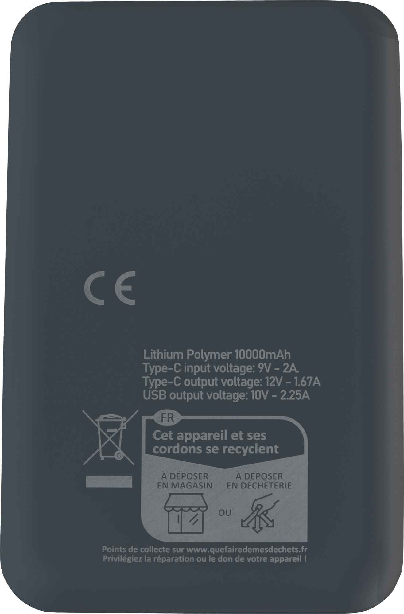 Picture of Recycled power bank (10000 mAh)