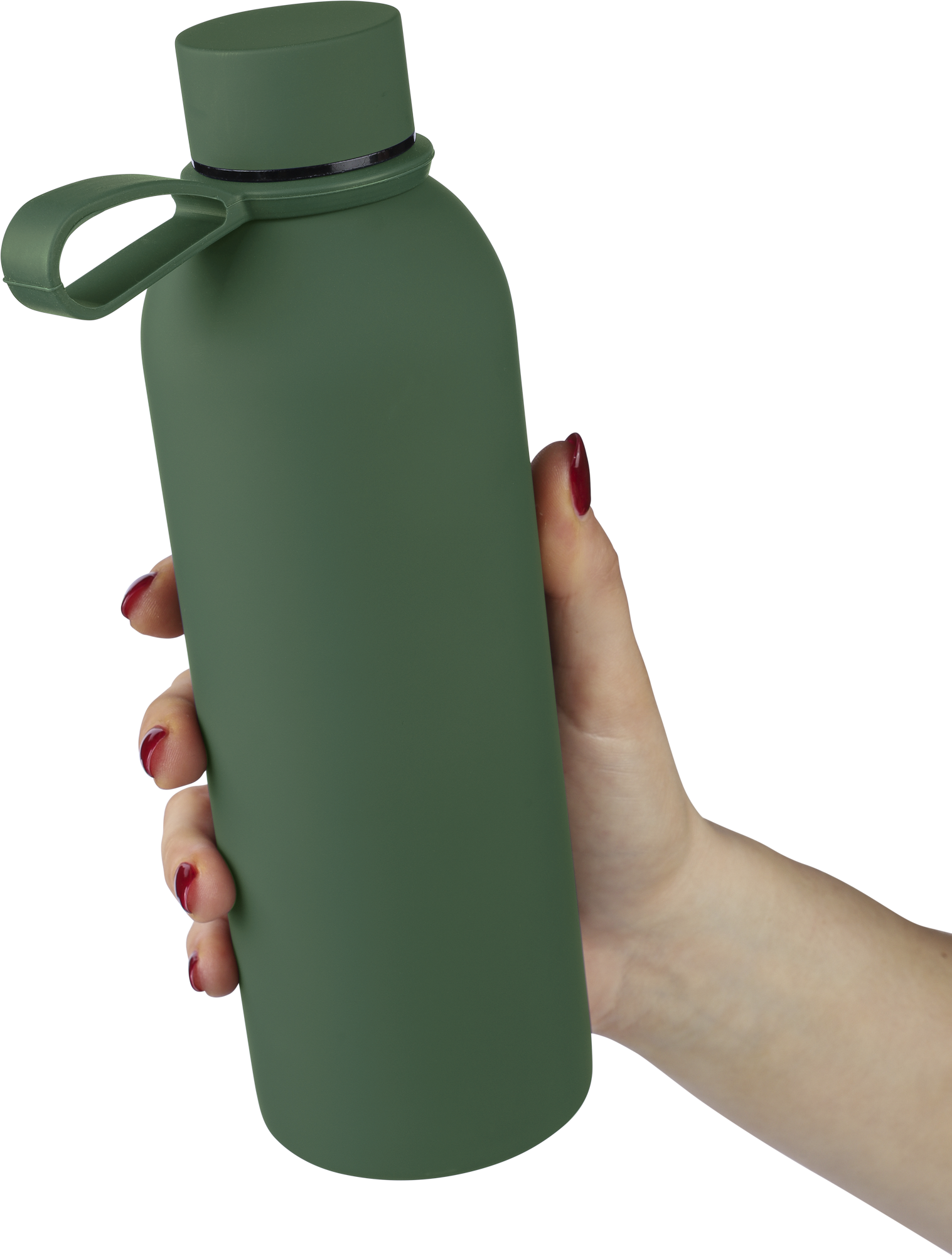 Picture of Recycled stainless steel double walled bottle (500ml)