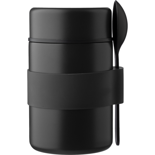 Stainless steel double walled lunch pot - View 1