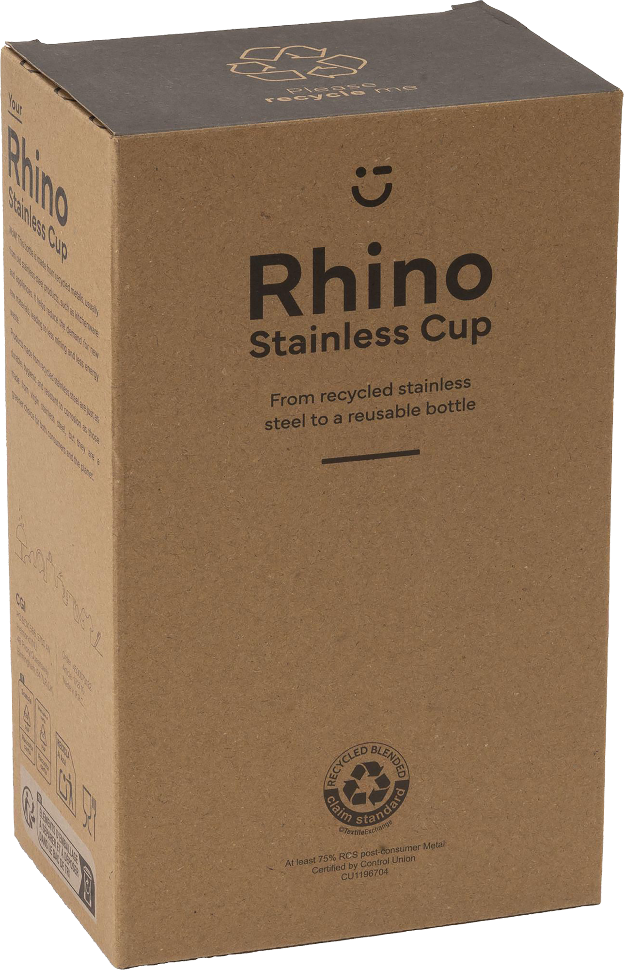 Picture of Recycled double walled steel bottle (900 ml)
