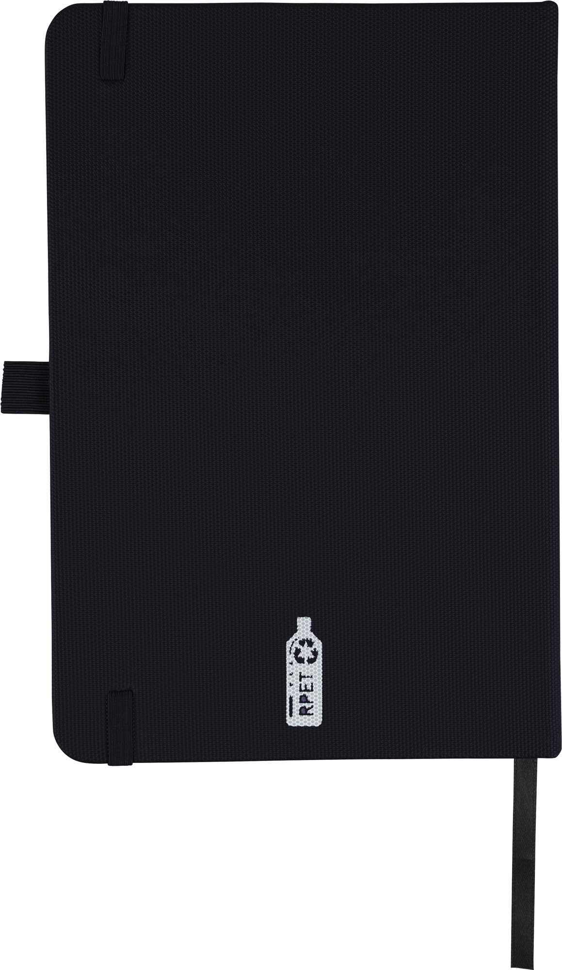 Picture of RPET polyester notebook (approx. A5)