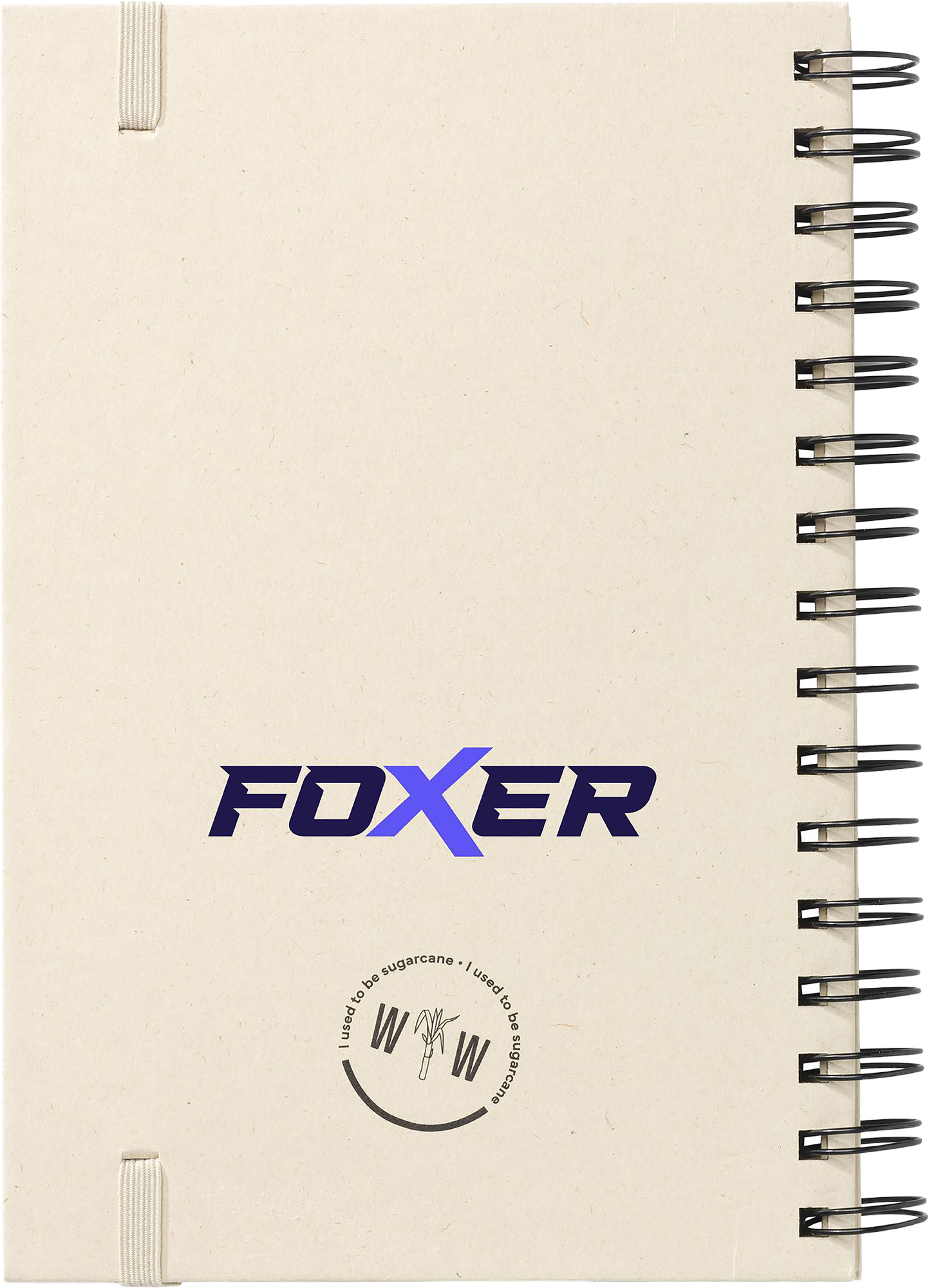 Picture of Sugarcane spiral notebook (approx. A5) 