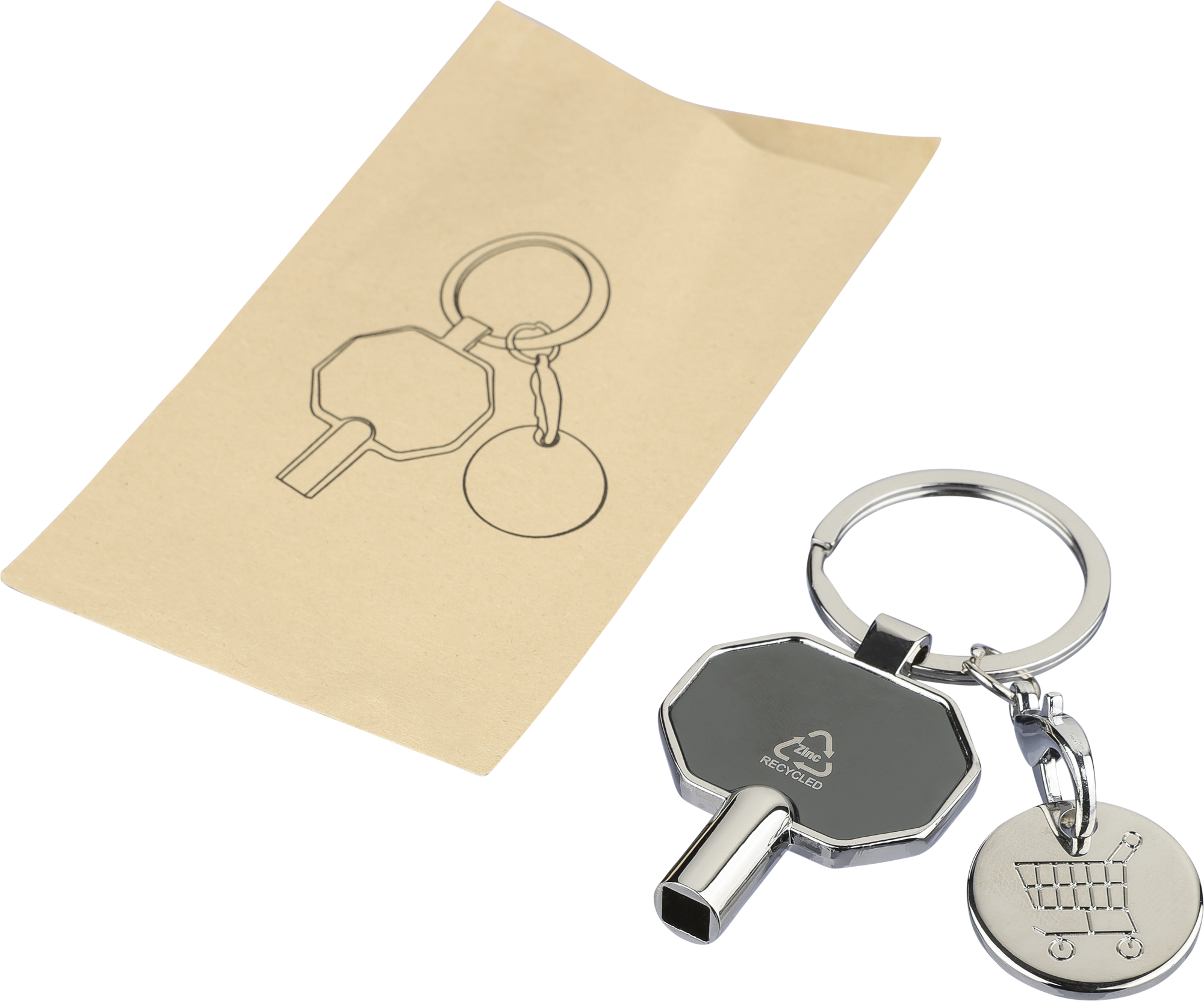 Picture of Recycled radiator keychain