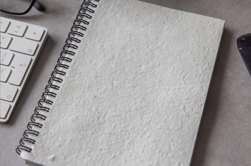 Seed paper notebook (approx. A5) 269100_002 (White)