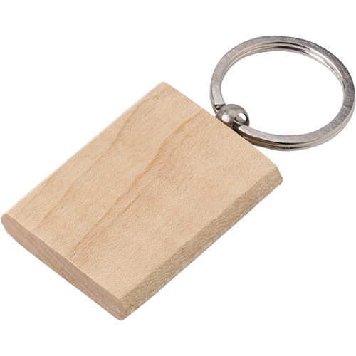 Wooden keyring