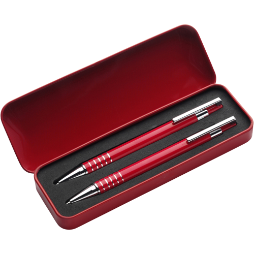 Ballpen and pencil