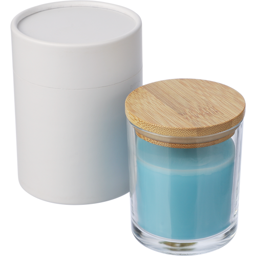 Glass candle