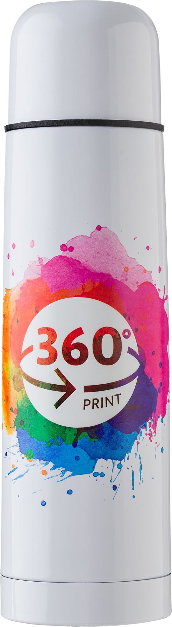 Stainless steel double walled vacuum flask (500ml)