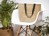 Jute shopper 260849_001 (Black)