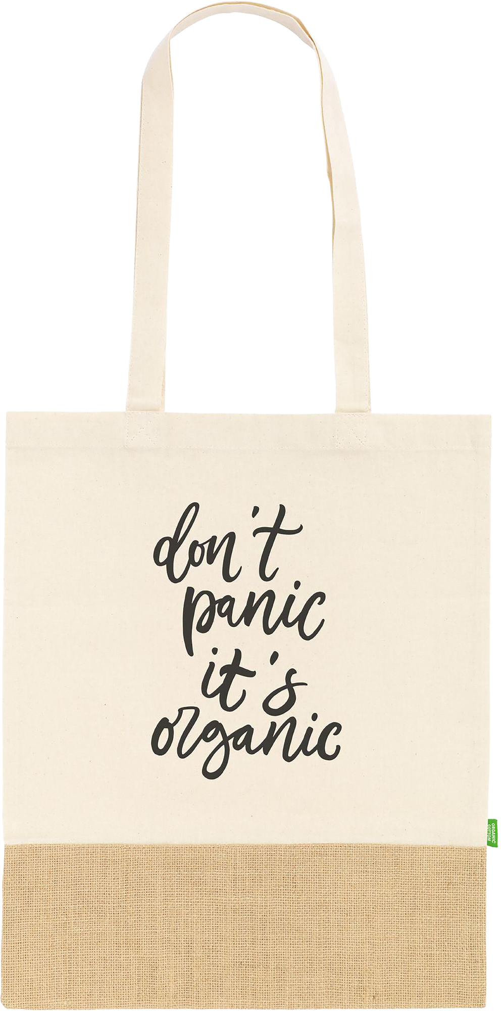 Picture of Organic cotton and jute bag (160gsm/4.72oz)