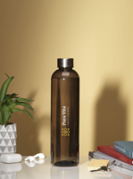 Transparent plastic bottle (1L) 262739_001 (Black)