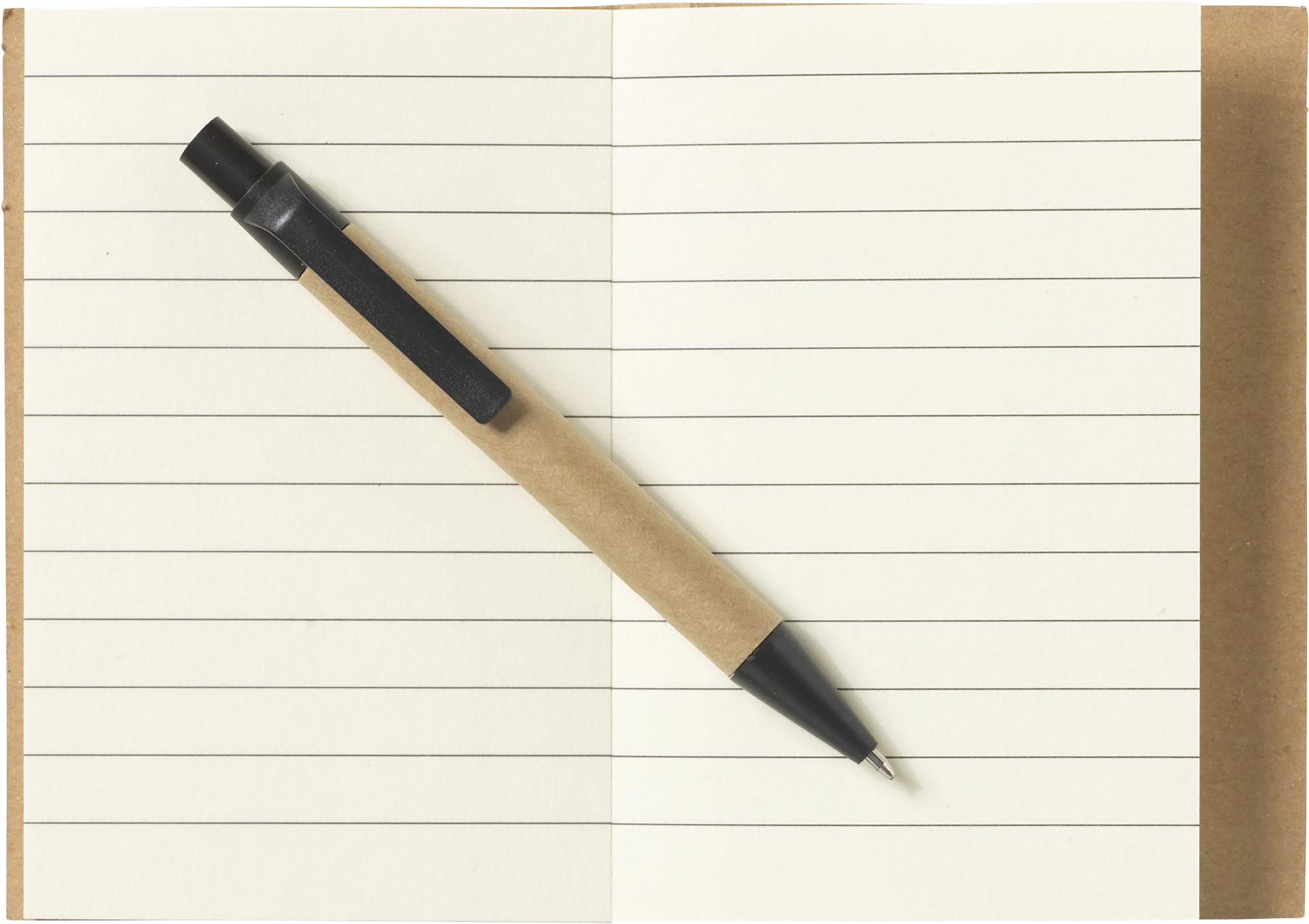 Picture of  Recycled mini notebook and pen (approx A7)