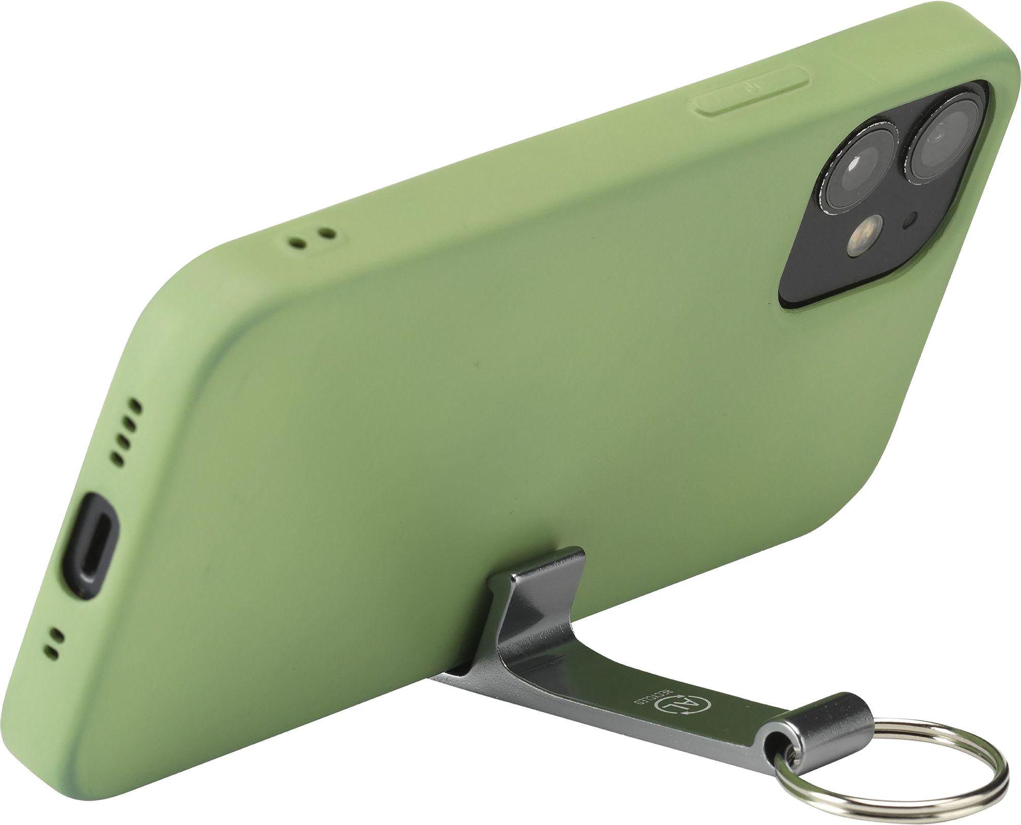 Picture of Recycled aluminium bottle opener phone stand